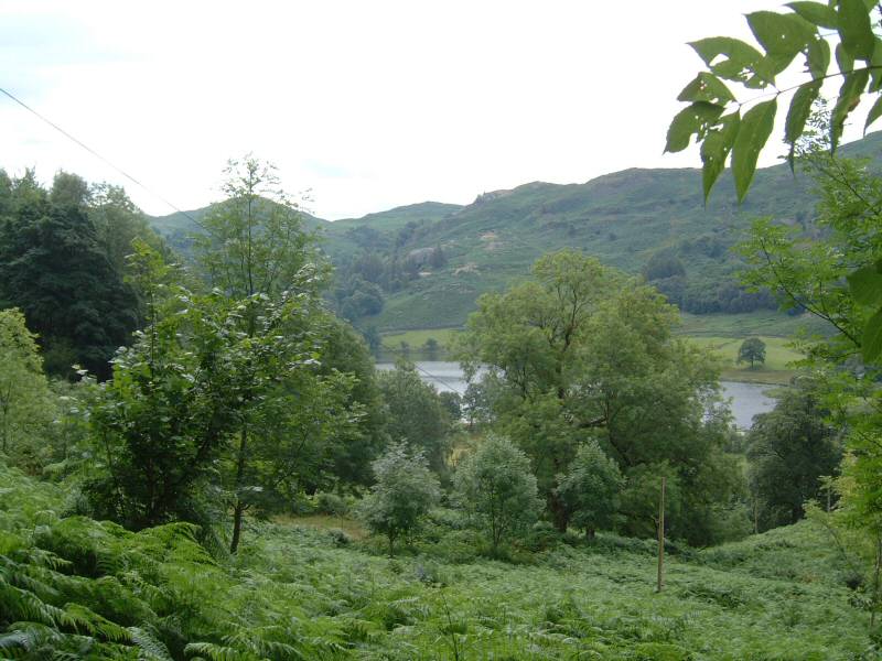 Pause for a view whilst walking round Rydal